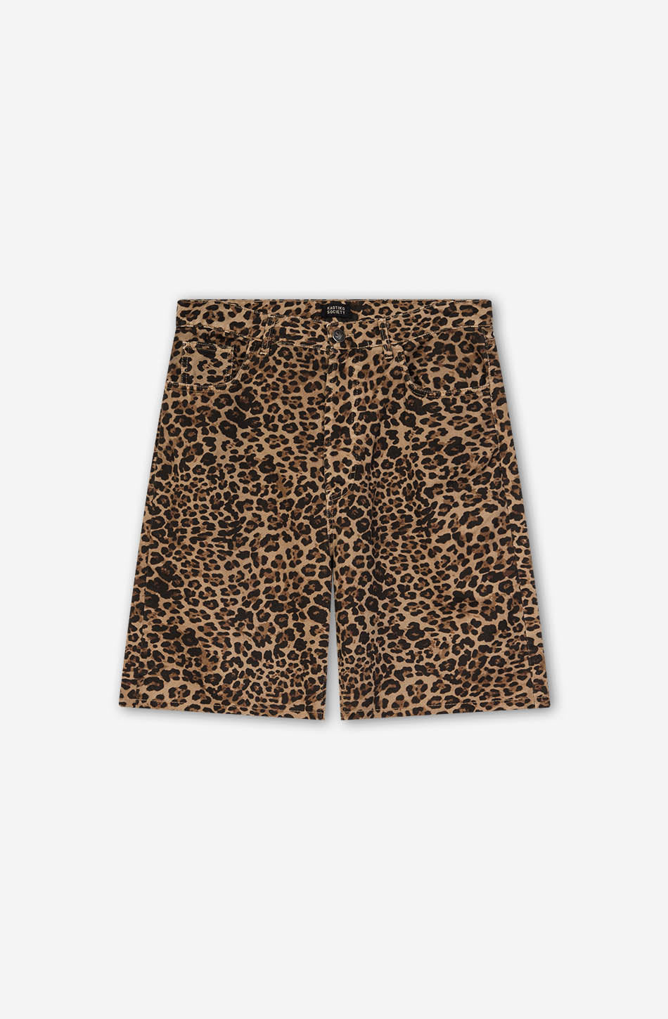 Losse Leopard Brown Short