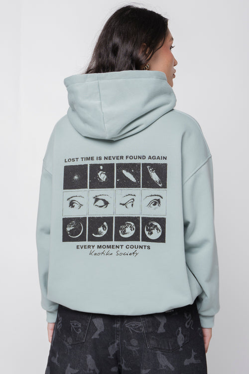 Sudadera Washed Phases Eyes Cloud