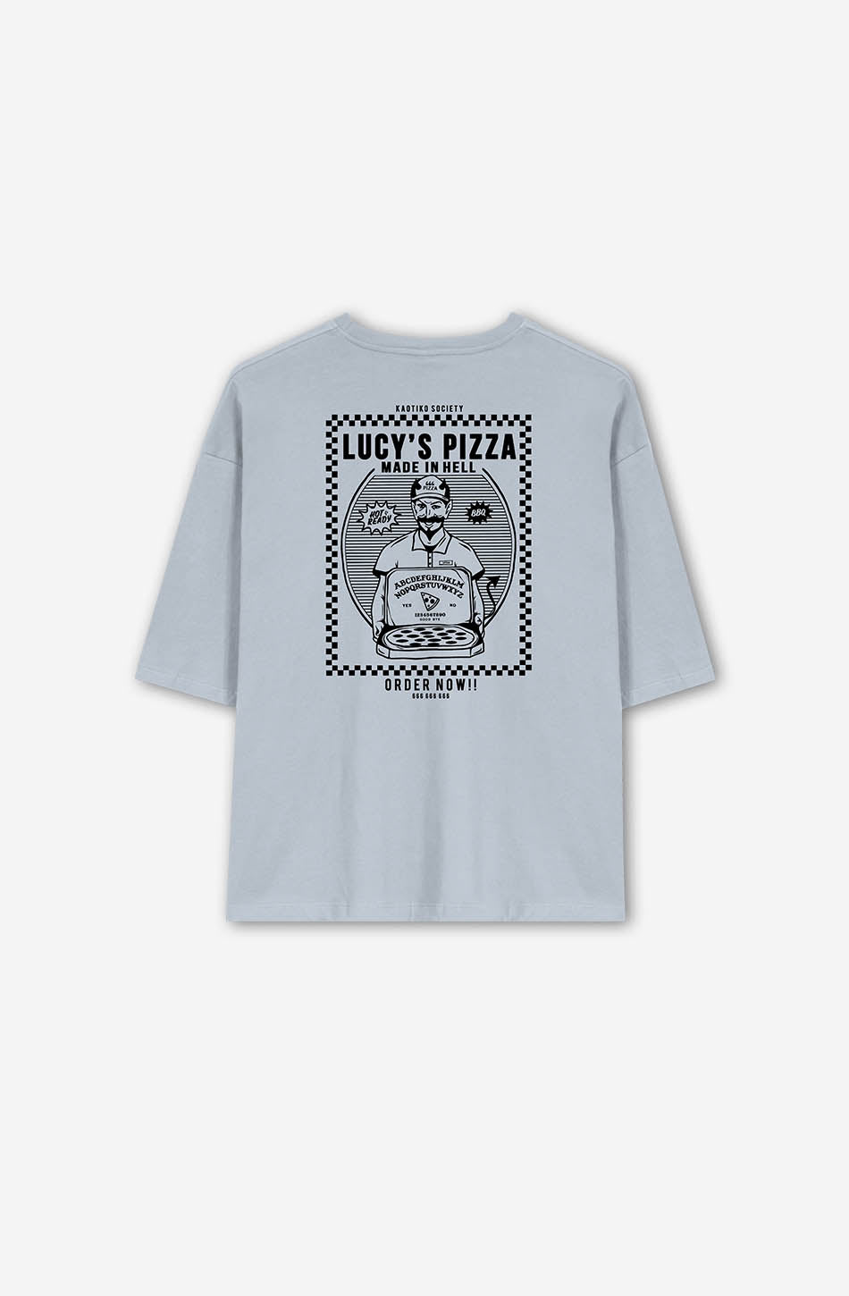 Camiseta Lucys Pizza Steel