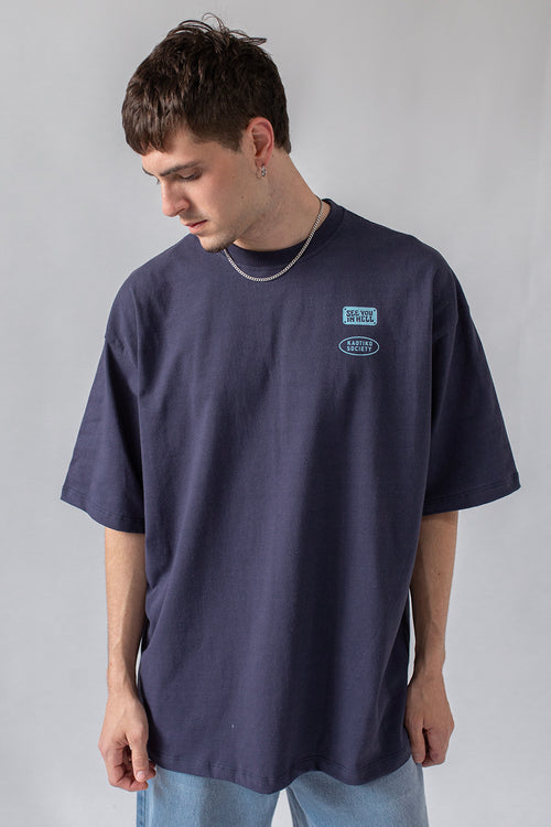 Pinball Navy T-shirt