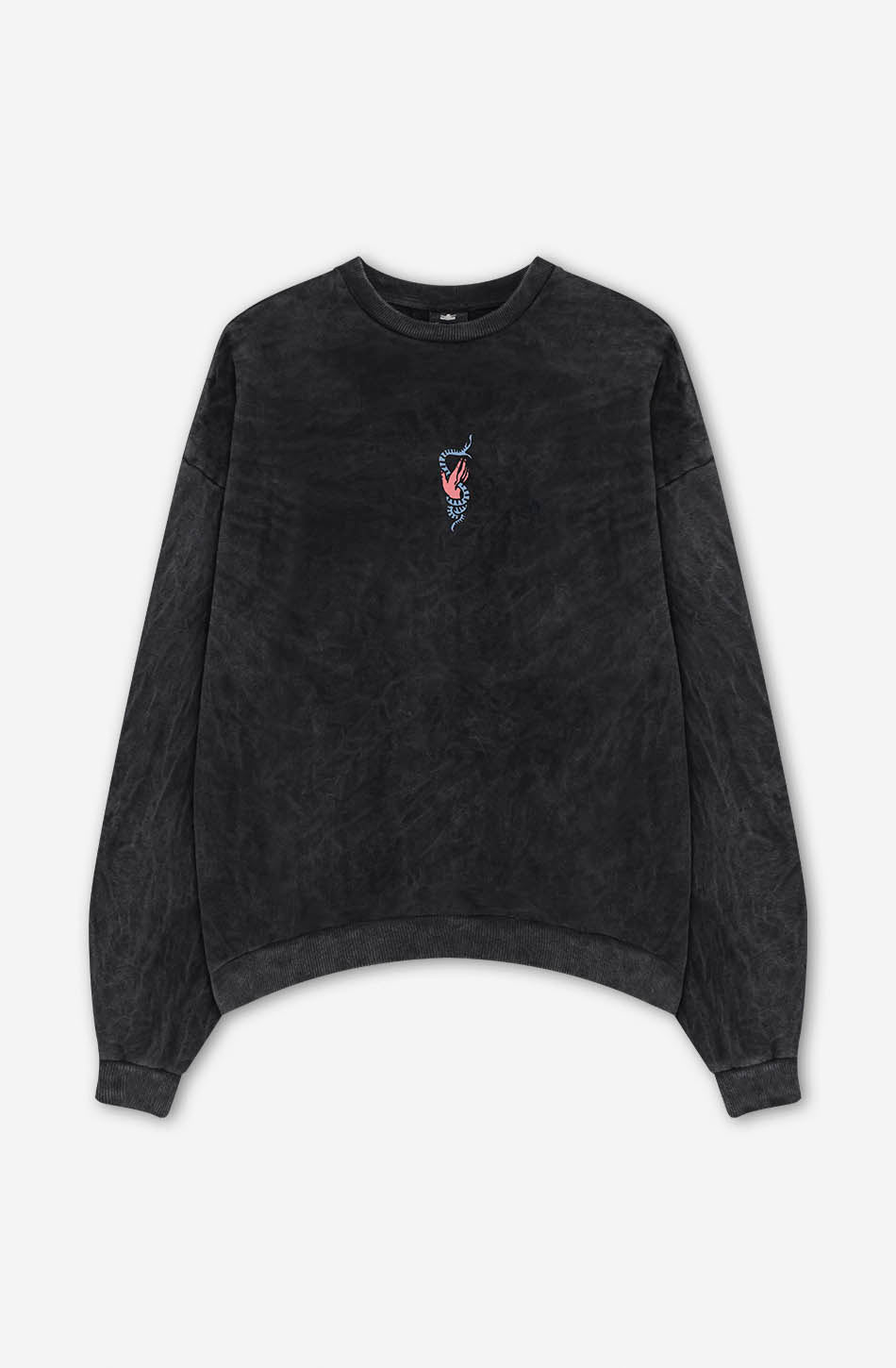 Washed Still Alive Black Sweatshirt