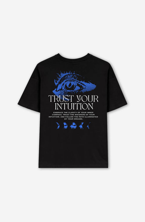 Eye Trust Your Intuition Black T-shirt