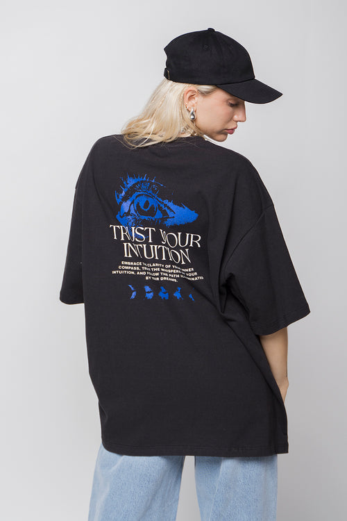 Camiseta Eye Trust Your Intuition Black