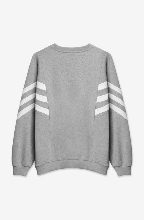 Chad Grey Vigoré Sweatshirt / White