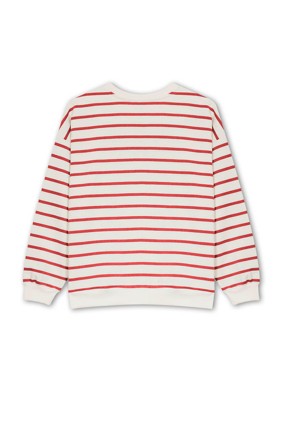 Sudadera Stripes Red / Ivory