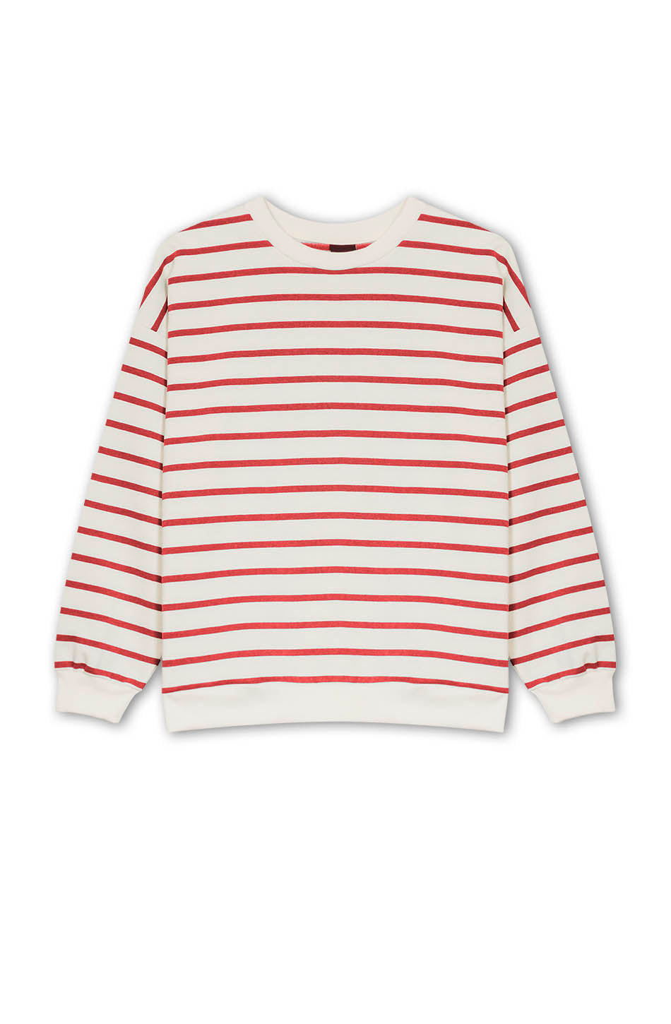 Sudadera Stripes Red / Ivory