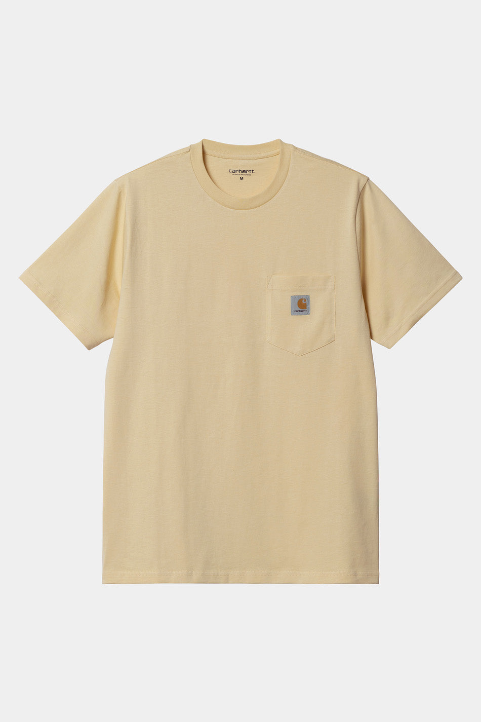 Camiseta Carhartt WIP Pocket Cotton Cornsilk