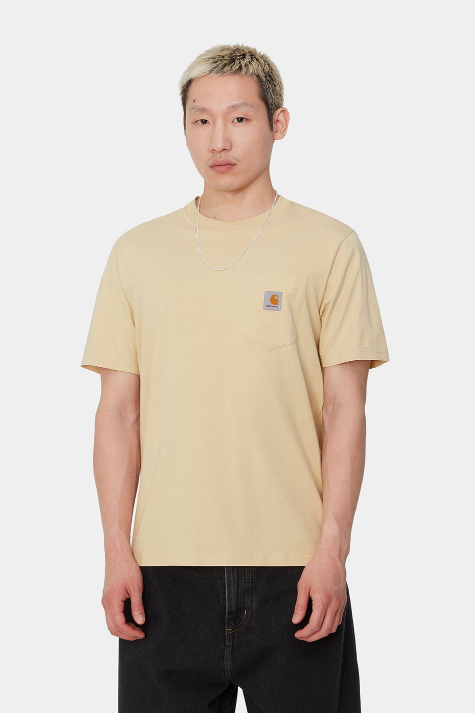 Carhatt WIP Pocket Cotton Silkcorn T-Shirt