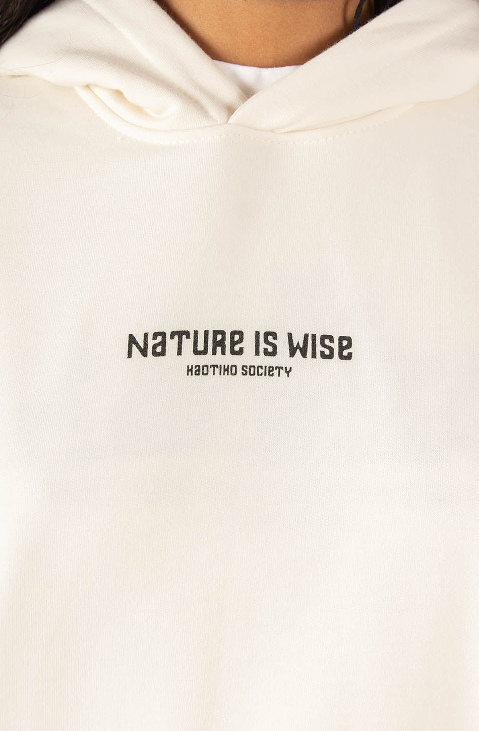 Sudadera Nature is Wise Ivory