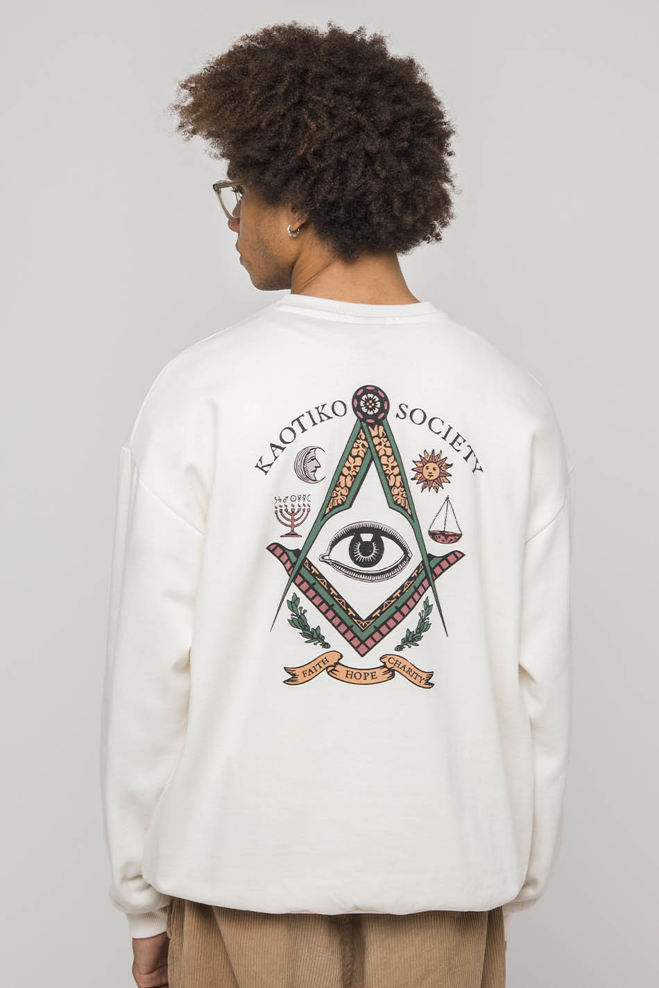 Ivory Mason Sweatshirt