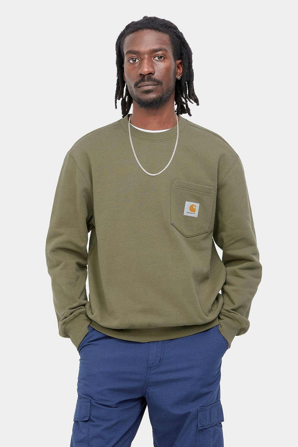 Carhartt sweatshirt with pocket sale