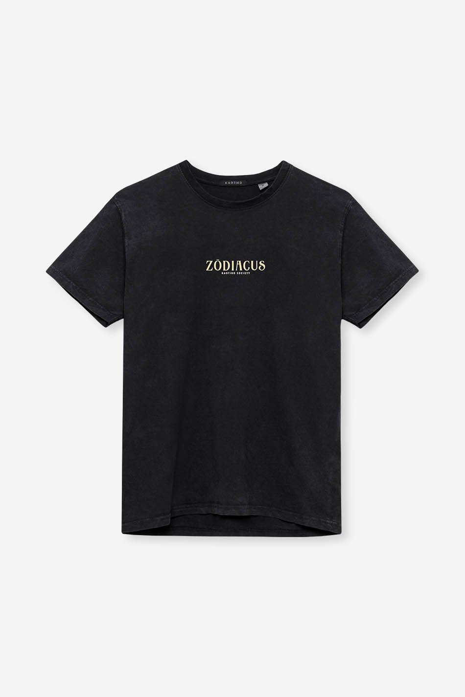 Black Zodiacus Washed T-shirt