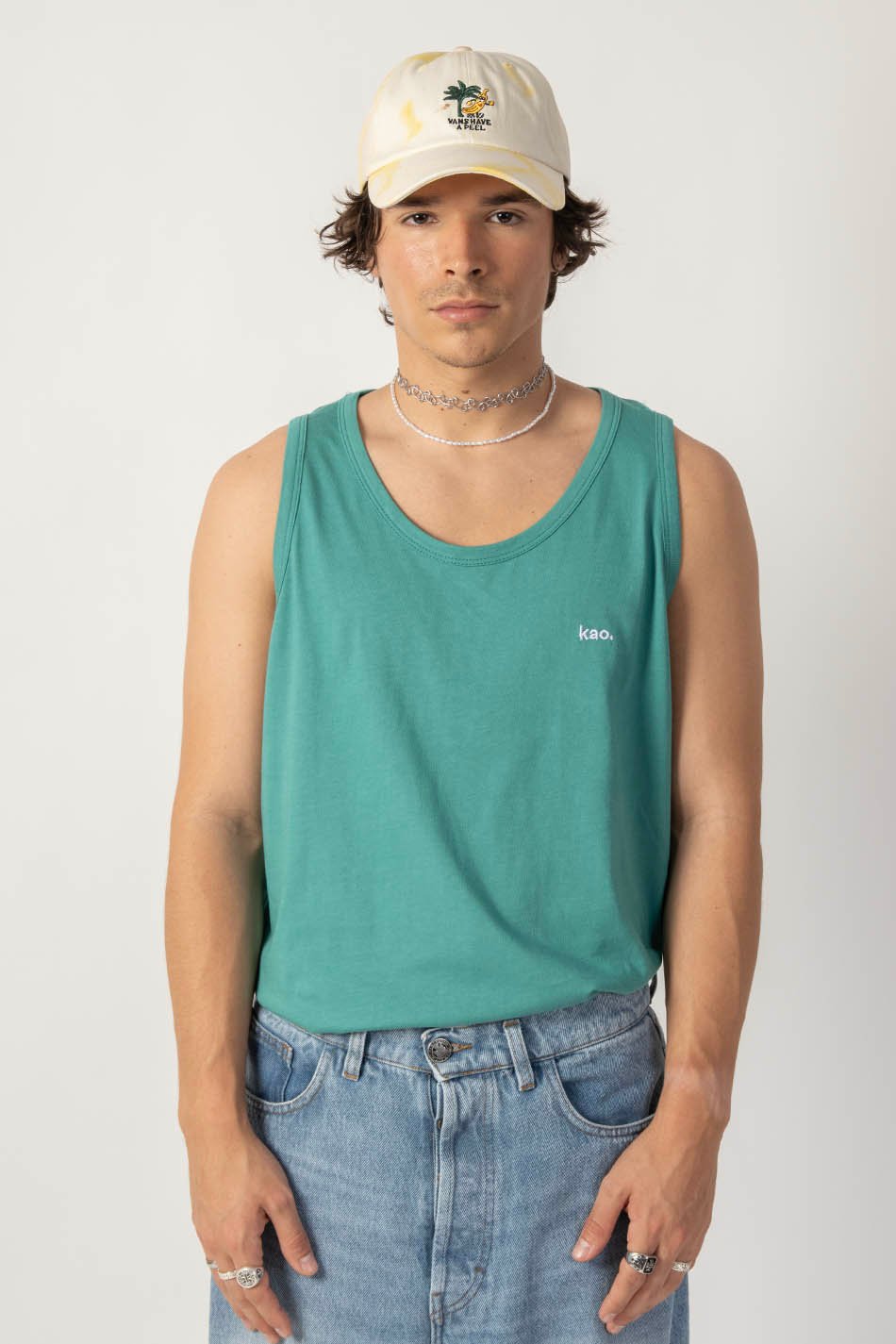 Sea Green Nathan Tank Top