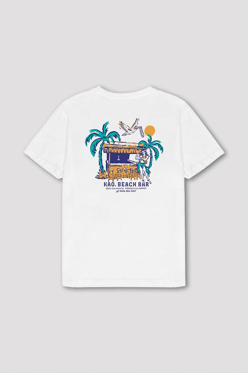 White Beach Bar Washed T-Shirt