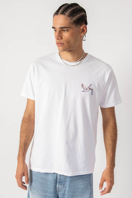 Camiseta Washed Beach Bar White