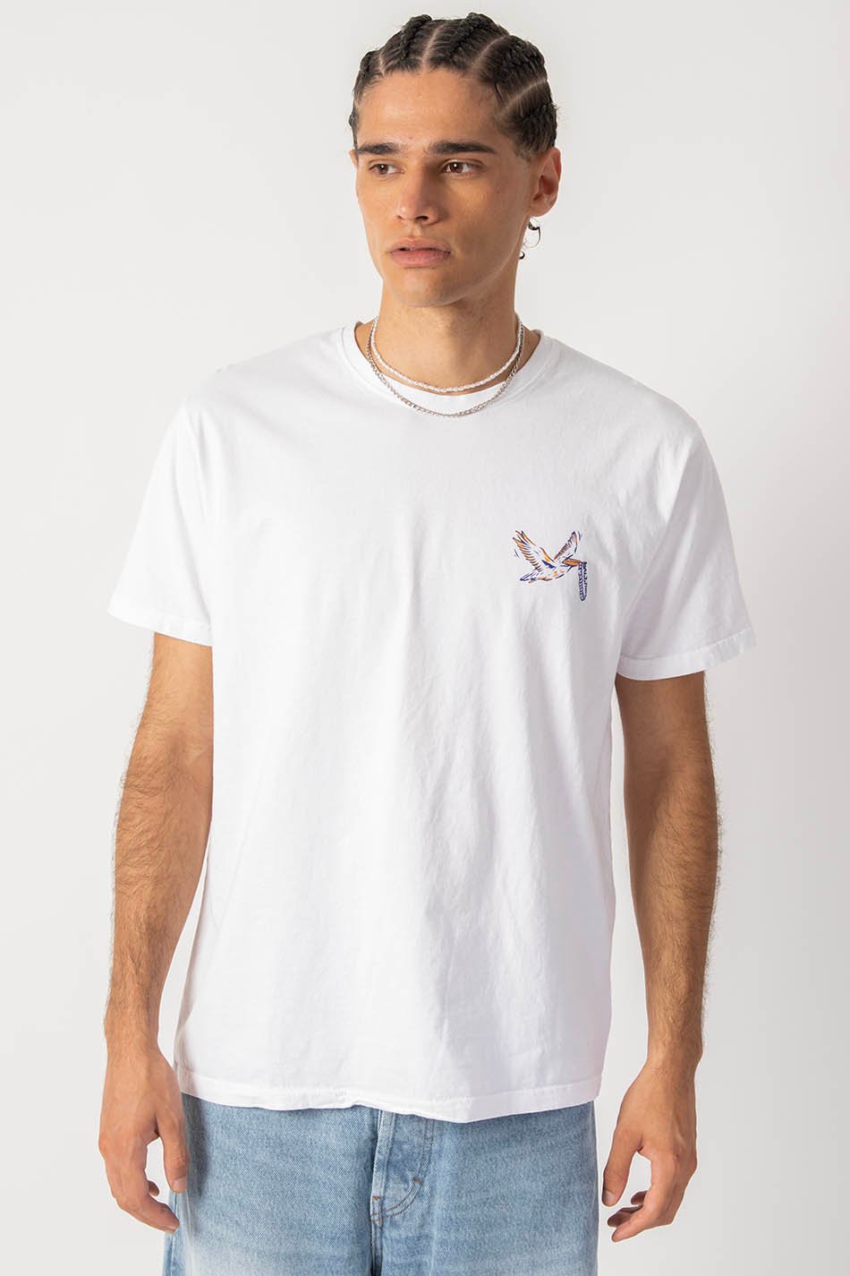 Camiseta Washed Beach Bar White