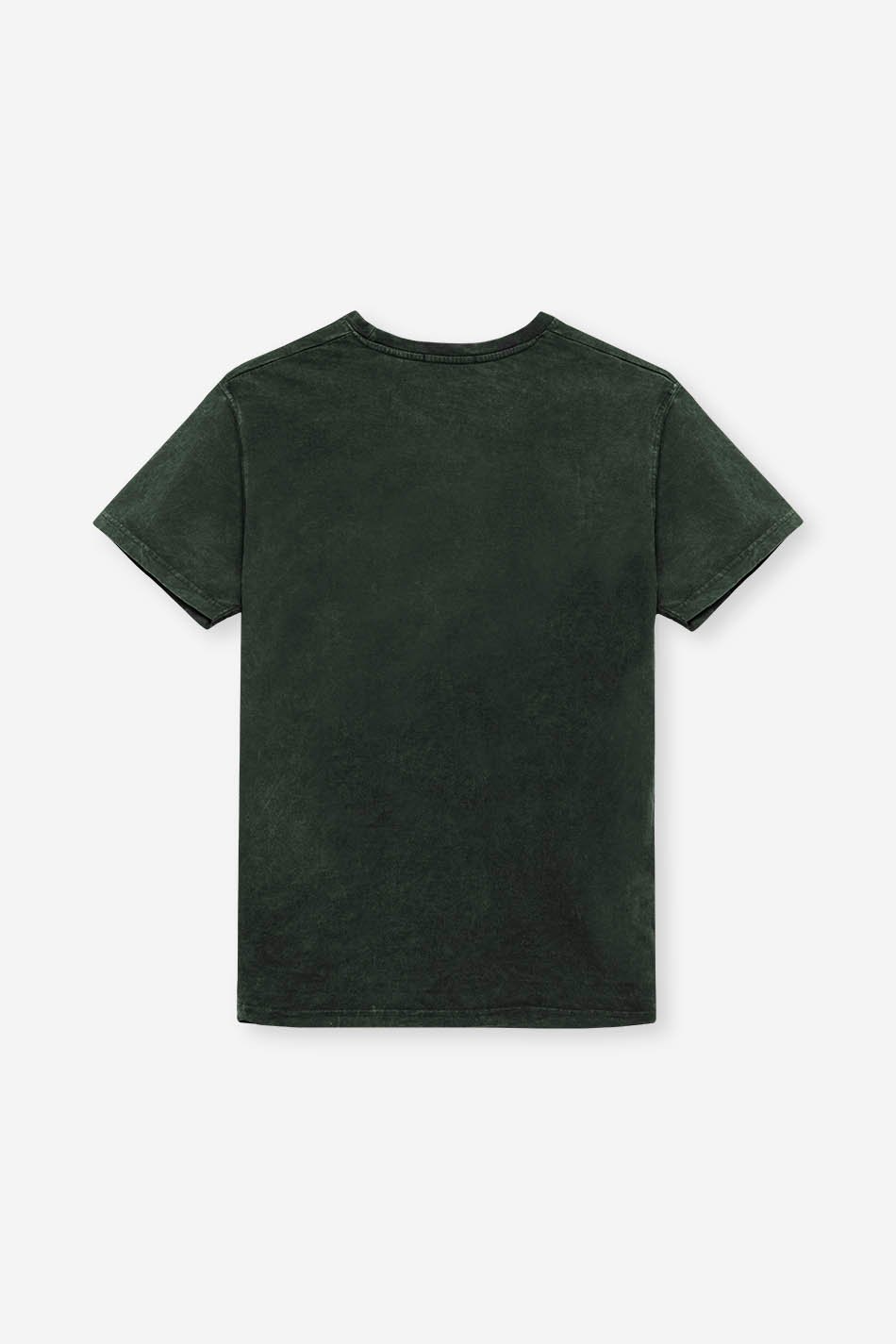 Dark Green Pomeranian Washed T-shirt