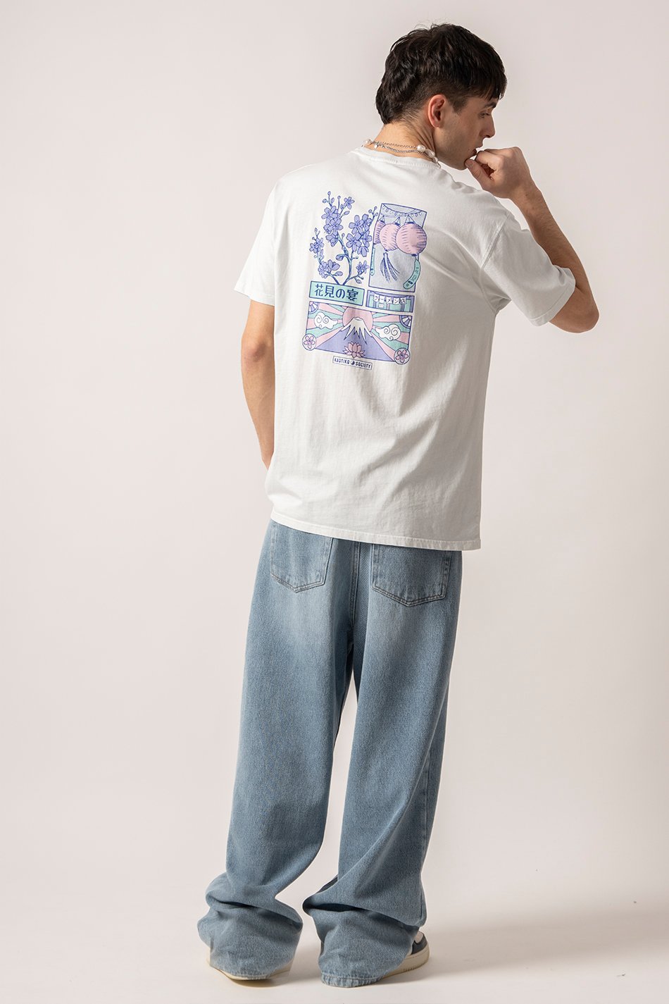 Washed Pink Tokyo Cement T-shirt