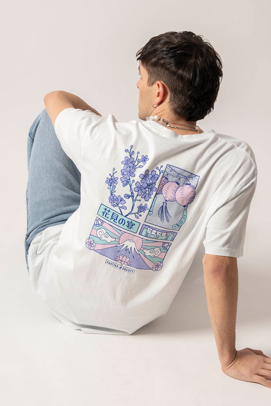 Washed Pink Tokyo Cement T-shirt