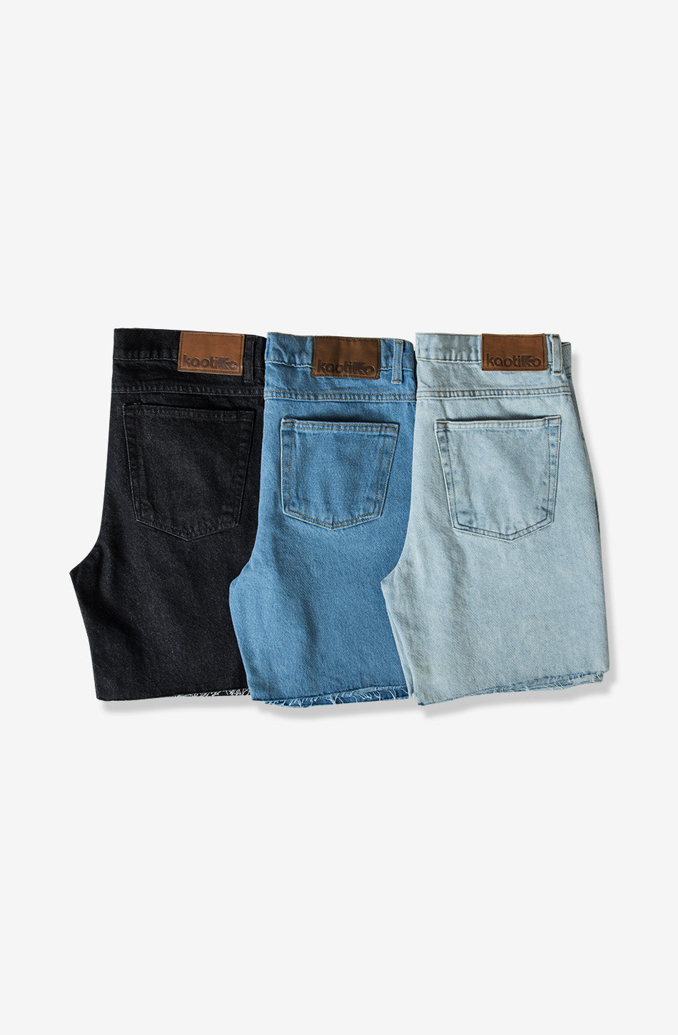 Baggy Denim Bermuda