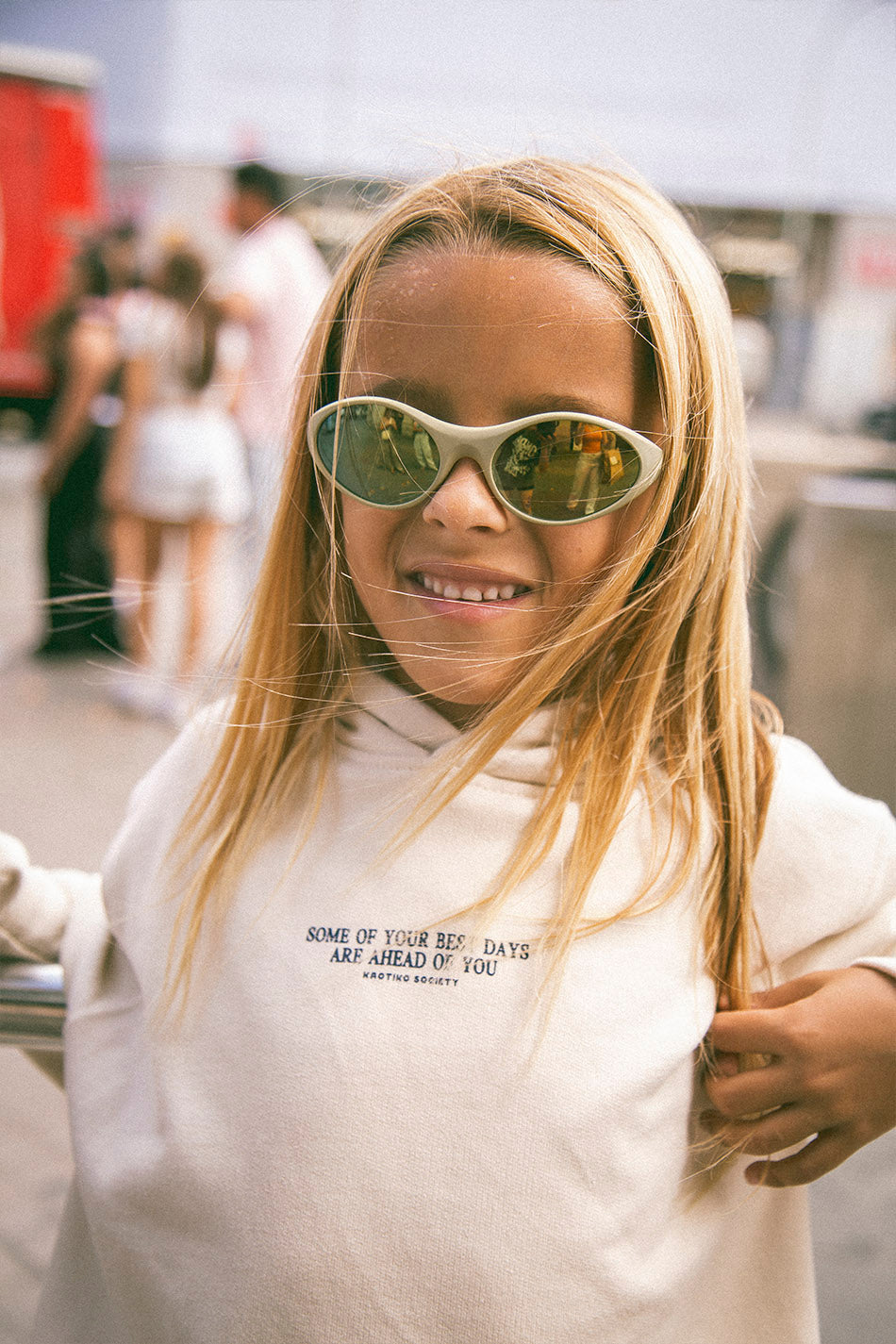 Walking On Sunshine Ivory Sweatshirt